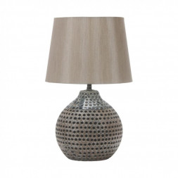 Настольная лампа Omnilux OML-83304-01 Marritza 1хE27х60W серый