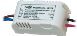 Драйвер для прожектора, 6w AC110-240  50/60Hz IP65, LB119 арт.21505