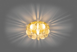 Светильник встраиваемый Feron CD2530 потолочный JСD9 G9 прозрачный-желтый арт.18791