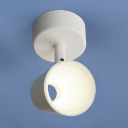 Настенно-потолочный светодиодный светильник Elektrostandard DLR025 5W 4200K белый