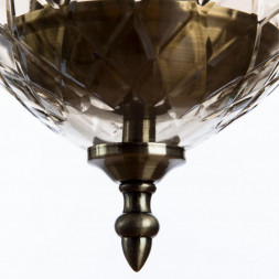 Светильник подвесной Divinare 1250/15 SP-3 REGGIA античная латунь 3хE14х60W 220V