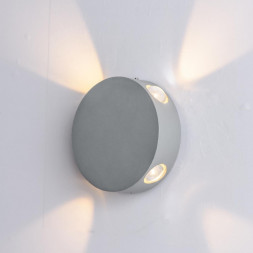 Светильник настенный Arte Lamp A1525AP-1GY TAMBURELLO серый 1хLEDх4W 3000К 220V