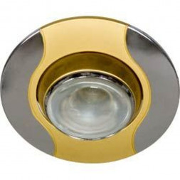 Светильник потолочный, R50 E14 золото-хром, 020-R50