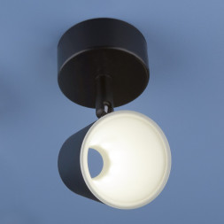 Настенно-потолочный светодиодный светильник Elektrostandard DLR025 5W 4200K черный