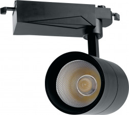 Светодиодный светильник Feron AL103 трековый на шинопровод 20W 4000K 35 градусов черный, 3х фазный арт.41600