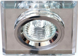 Светильник встраиваемый Feron DL8170-2/8170-2 потолочный MR16 G5.3 серебристый