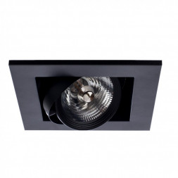Светильник потолочный поворотный Arte Lamp A5930PL-1BK CARDANI MEDIO черный 1хG5,3х50W 2700К 220V