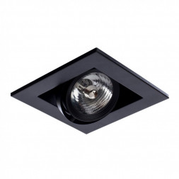 Светильник потолочный поворотный Arte Lamp A5930PL-1BK CARDANI MEDIO черный 1хG5,3х50W 2700К 220V