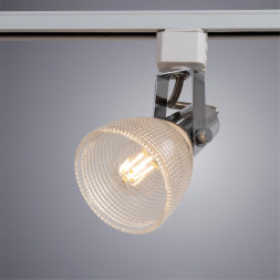 Трековый светильник Arte Lamp A1026PL-1CC RICARDO хром 1хE14х40W 220V