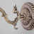 Бра Eurosvet Caldera 60106/1 античная бронза Античная бронза 1хE27х60W 230V IP20
