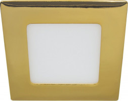 Светодиодный светильник Feron AL502 встраиваемый 6W 4000K золотистый