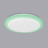 Светильник потолочный Citilux CL715R363 Кристалино Слим Зеленый LED 36W 3000K