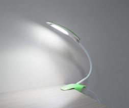 Настольный светодиодный светильник Feron DE1708 5W, зеленый
