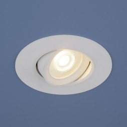 Встраиваемый точечный светодиодный светильник белый Elektrostandard 9914 LED