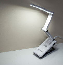Настольный светодиодный светильник Feron DE1702 1,9W, белый арт.24178