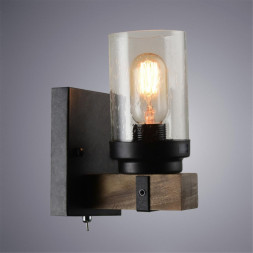 Светильник настенный Arte Lamp A1693AP-1BR DODGE коричневый 1хE27х60W 220V