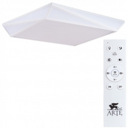 Светильник потолочный Arte Lamp A1930PL-1WH MULTI-PIAZZA белый LEDх80W 3000-6000К 220V