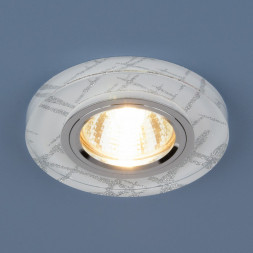Точечный светильник светодиодный белый/серебро Elektrostandard 8371 MR16 WH/SL