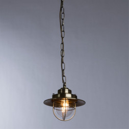Светильник подвесной Arte Lamp A4579SP-1AB LANTERNA античная бронза 1хE27х60W
