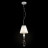 Светильник подвесной Maytoni ARM010-22-W Intreccio Белый с Золотом 1xE14x40W