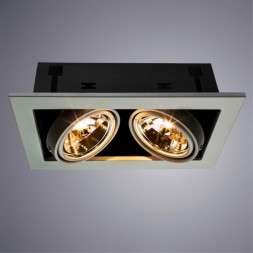 Светильник потолочный поворотный Arte Lamp A5930PL-2WH CARDANI MEDIO белый 2хG5,3х50W 2700К 220V