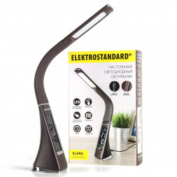 Настольный светодиодный светильник Elara коричневый Elektrostandard TL90220
