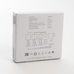 Кнопка-выключатель беспроводной FERON TM81 230V, 500W, одноклавишный, серебро арт.41719