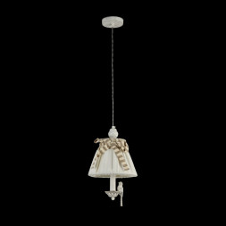 Светильник подвесной Maytoni ARM013-PL-01-W Bird Белый Антик 1xE14x40W