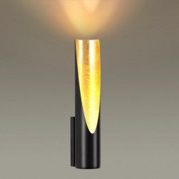 Настенный светильник ODEON LIGHT 3816/8WL WHITNEY LED 6W 220V 3000K IP20 черный с золотом