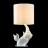 Настольная лампа Maytoni MOD470-TL-01-W Nashorn Белый 1xE14x40W