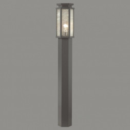 4048/1F NATURE ODL18 599 темно-серый/белый Уличный светильник, 100см IP44 E27 100W 220V GINO