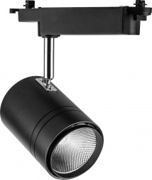 Светодиодный светильник Feron AL104 трековый однофазный на шинопровод 30W 4000K, 35 градусов, черный