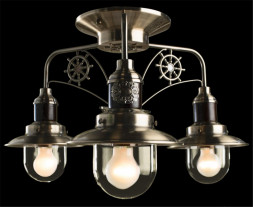 Люстра потолочная Arte Lamp A4524PL-3AB SAILOR античная бронза 3хE27х60W 220V