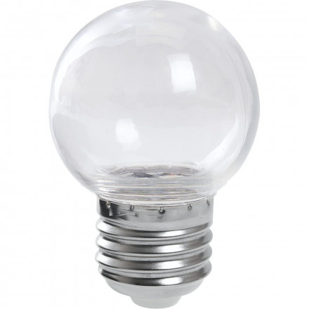 Лампа светодиодная Feron LB-37 Шарик прозрачный E27 1W 2700K арт.38119