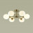 4549/6C COMFI LN21 056 античная бронза, белый Люстра потолочная E14 6*40W 220V PENELOPA