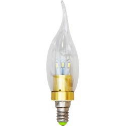 Лампа светодиодная Feron LB-71 Свеча на ветру E14 3,5W 4000К арт.25261