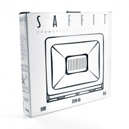 Светодиодный прожектор SAFFIT SFL90-150 IP65 150W 6400K черный арт.55069