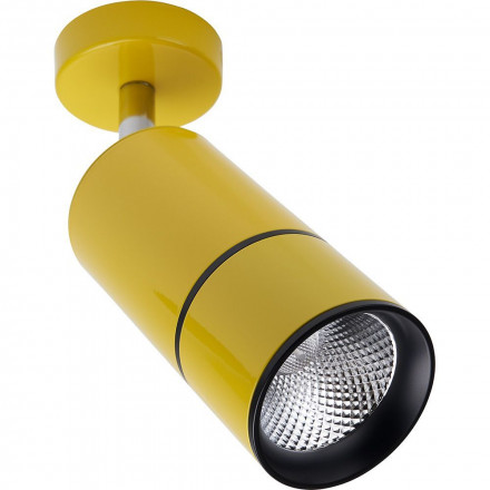 Светодиодный светильник Feron AL526 накладной 12W 4000K  желтый арт.41189