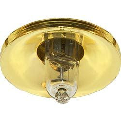 Светильник потолочный, JC G4.0 золото, с лампой, DL2 арт.15225