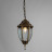 Уличный светильник Arte Lamp A3151SO-1BN PEGASUS черно-золотой 1хE27х60W 220V