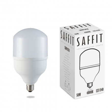 Лампа светодиодная SAFFIT SBHP1050 E27-E40 50W 4000K арт.55094