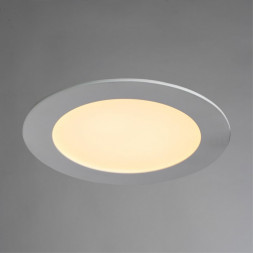 Светильник потолочный Arte Lamp A2609PL-1WH FINE белый LEDх9W 3000К 220V