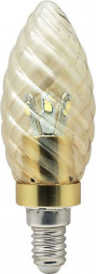 Лампа светодиодная, 6LED(3.5W) 230V E14 2700K золотая золото, LB-77 арт.25356