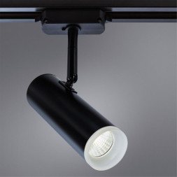Трековый светильник Arte Lamp A6813PL-1BK HUBBLE черный LEDх10W 4000К 220V