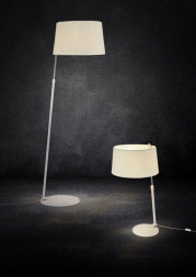 Настольная лампа Maytoni MOD613TL-01W Bergamo Белый и Хром 1xE27x60W