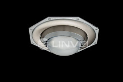 Светильник LINVEL 305 SN/G R-50 многогран. титан/золото