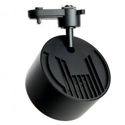 Светильник Feron AL166 трековый однофазный на шинопровод под лампу GX70, черный арт.48545