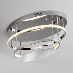 Потолочный светодиодный светильник Eurosvet Chic 90160/2 хром