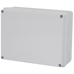 Коробка разветвительная STEKKER EBX31-03-65, 150*110*70 мм, 10 выбивных отверстий, IP65, светло-серая