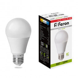 Лампа светодиодная низковольтная Feron LB-192 Шар E27 10W 4000K арт.38265